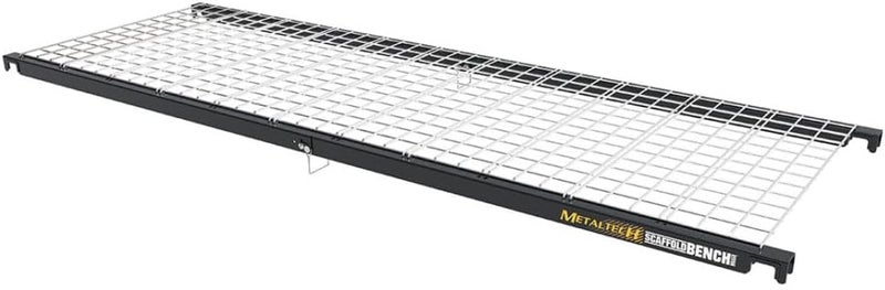 Metaltech Storage Shelf for Interior Scaffolding, Heavy Duty 200 lb Capacity, Metal Shelves for Storage, Shelf Organizers, Scaffolding Accessories, Storage Racks and Shelving - Image 1